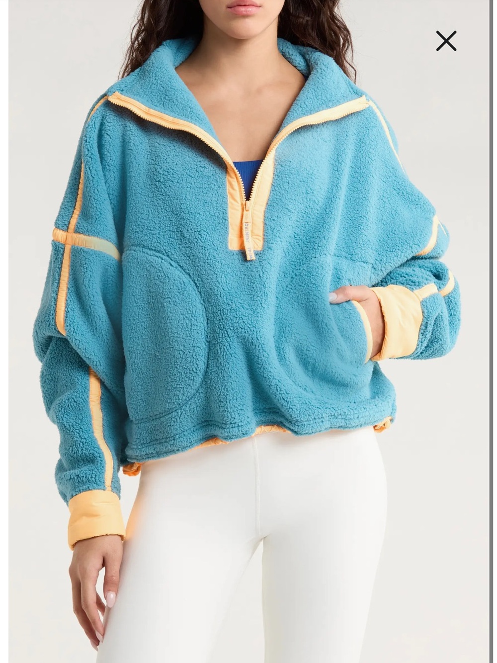 FP Movement Mountain High Fleece Half Zip Pullover